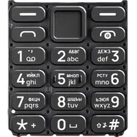 Tastatura Chirilica HMD 110 / Nokia 110 4G (2024), Neagra, Service Pack SP20Z14Z1467S