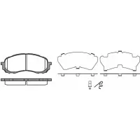 Set placute frana, frana disc REMSA 1081.11