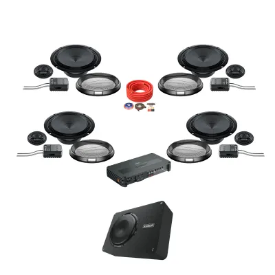 Pachet difuzoare auto cu subwoofer Alfa Romeo 159 facelift 2008 - 2011 Audison Prima 1000 W
