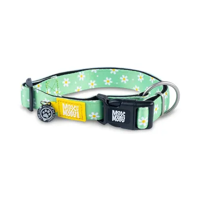 Zgarda caini Max & Molly, margarete, reglabila, cu sistem Smart ID, 30-40 cm x 2 cm