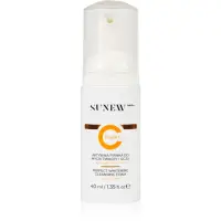 SUNEWMED+ Active Foaming Cleanser Face and Eye Makeup Removal spuma de curatare cu vitamina C 40 ml