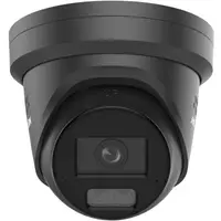 Camera de supraveghere IP Turret 4MP Smart Hybrid Light with ColorVu Hikvision DS-2CD2347G3-LIS2UY/SL(2.8MM)/BK, lentila fixa 2.