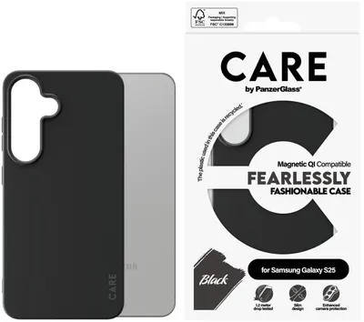 Husă CARE - Fashionable, Galaxy S25, Qi, negru