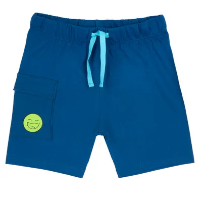 Pantaloni copii Chicco, bleu cu model, 05866-66CLT