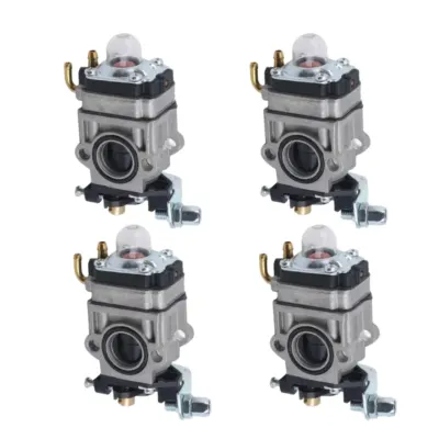 *LICHIDARE* Set x4 Carburator motocoasa 2 timpi, 15mm gaura, 31mm prinderi, universal CMP0820 gaura admisie 15mm distanta prindere 31mm aliaj aluminiu