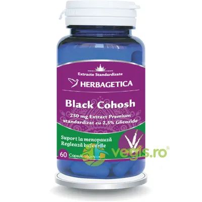 Black Cohosh 250mg 60cps vegetale