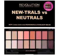 Paleta farduri pleoape Makeup Revolution New-Trals vs Neutrals