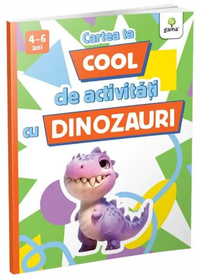 Cartea ta cool de activități cu dinozauri - Paperback brosat