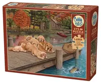 Puzzle Cobble Hill din 275 piese - Zi leneșă în port