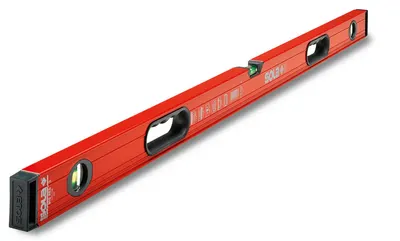 Nivelă cu bulă ( Boloboc ) cu profil tubular, 150cm Big RED 3 150 - Sola-01219501