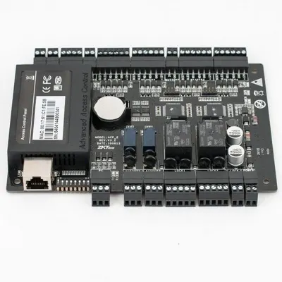 Centrala de control acces pentru 2 usi bidirectionale ZKTeco CCA3-2-2PRO software ZKBio Security