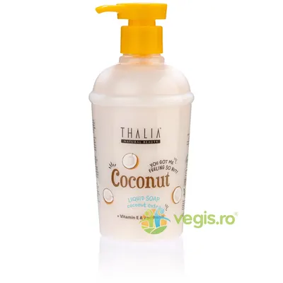 Sapun Lichid cu Extract de Cocos + Vitamina E + Pantenol You Got Me Feeling so Nut 400ml