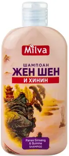 Milva Șampon cu ginseng și chinină, 200 ml