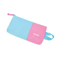 Penar tip etui plat Wow, culoare roz / turcoaz