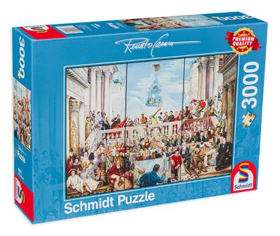 Puzzle Schmidt din 3000 de piese - Astfel trece gloria lumii, Renato CasSaro