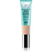 IT Cosmetics Your Skin But Better CC+ Natural Matte crema CC pentru un aspect mat SPF 40 Fair Light 32 ml