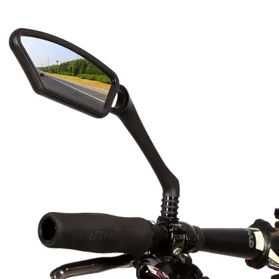 Oglinda bicicleta HD, reglabila 360 grade, unghi larg, MTB, BMX, scuter, moto