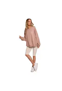 Made of Emotion Pantaloni sport de dama Kunga M593 crem - Bej