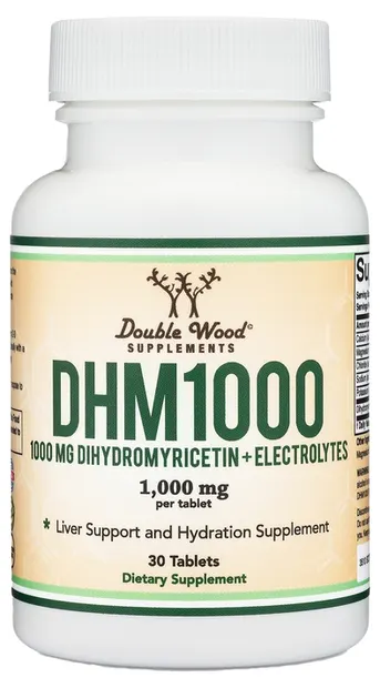 DHM 1000, 30 tablete, Double Wood