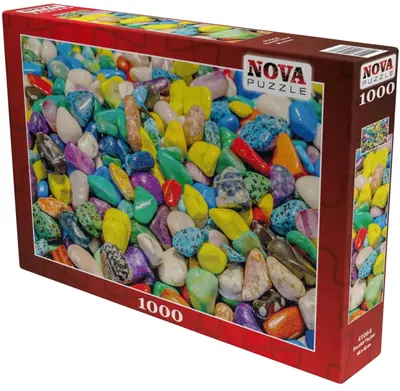 Puzzle Nova puzzle din 1000 piese - Pietre colorate