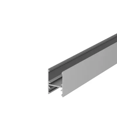 Profil led, H-PROFIL 2m argint,