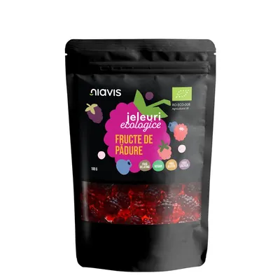 Jeleuri Ecologice Fructe de Padure , 100g, Niavis