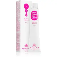 Kallos KJMN Professional Cream Hair Colour Keratin & Argan Oil culoare par cu keratina si ulei de argan culoare 6.1 Dark Ash Blond 100 ml