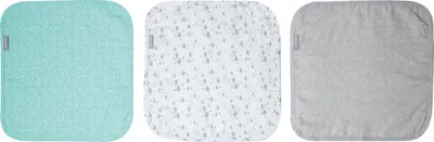Set 3 scutece din muselina pentru nou-nascuti Bebe-Jou - Ollie, 32 x 32 cm