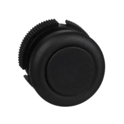 Cap Rotund Pentru Buton - Revenire Cu Arc- Xac-A - Negru - Invelit
