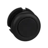 Cap Rotund Pentru Buton - Revenire Cu Arc- Xac-A - Negru - Invelit