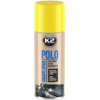 K2 Polo Cockpit Spray Silicon Bord Lamaie 400ML K404CY