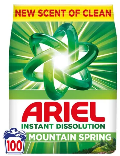 Detergent Ariel - Mountain Spring, 100 spălătorie