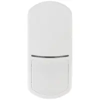 Detector de miscare digital dual PIR si MW Satel SLIM-DUAL-PRO, 20x24 m, 90 grade, ajustabil, tamper, anti-masking, creep zone, alb, suport inclus