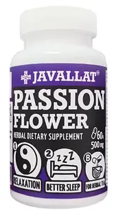 Passiflora, 500 mg, 60 capsule, Javallat