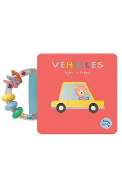 Transport: My First Rattle Book: Board Book with Rattle Handle