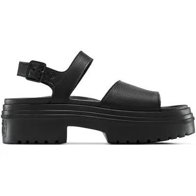 Sandale unisex Converse Chuck Tlr As Lugged Heel Sandal, Negru