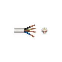 Cablu flexibil cupru 4x2.5 mm alb