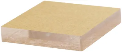 Bloc acrilic pentru imprimare pe silicon Em art - 55 x 55 x 10 mm