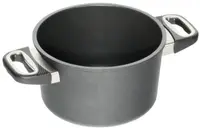 Oală adâncă AMT - 28 cm, 4.5 L, neagră