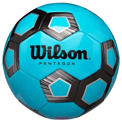 Minge de fotbal Wilson - Pentagon, mărimea 5, albastră