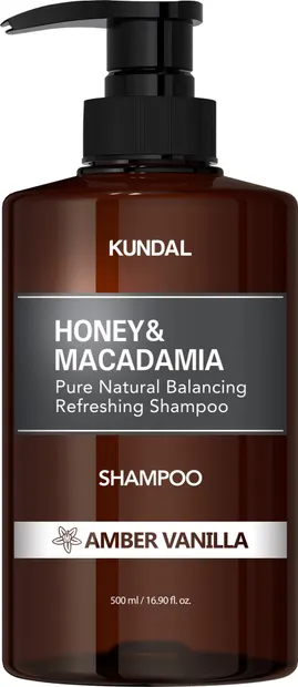 Kundal Șampon Honey & Macadamia, vanilie ambra, 500 ml
