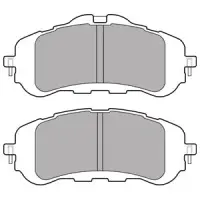 Set placute frana, frana disc DELPHI LP2506
