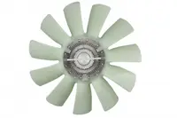Cupla ventilator radiator (cu ventilator, 750mm, numar lame: 11, numar pini: 6) EURO 6 potrivit RVI T; VOLVO FH, FH II D13A400-G13C420 09.05-