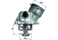 Termostat lichid racire (100 C, in carcasa) potrivit MERCEDES CLK (A209), CLK (C209), E (A207), E (C207), E T-MODEL (S211), E T-MODEL (S212), E (W211), E (W212), G (W463) 3.5 4.7 5.5 10.05-