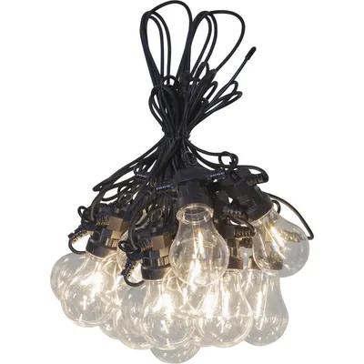 Șirag luminos pentru exterior cu LED Star Trading Circus Filament, lungime 8,55 m