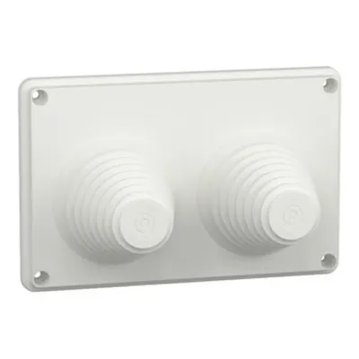Placa simpla 2 n D33-72mm IP55