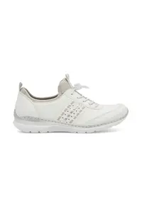 Pantofi dama - 590559 - Sintetic - Alb -