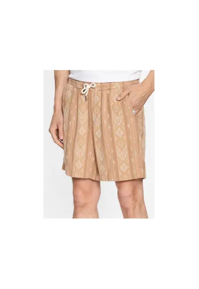 Pantaloni scurti barbati - 301884019 - Bumbac - Bej - Bej