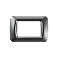 Placa ornament TOP SYSTEM - tehnopolimer gloss finish - 3 module- METALLIC SLATE - SYSTEM
