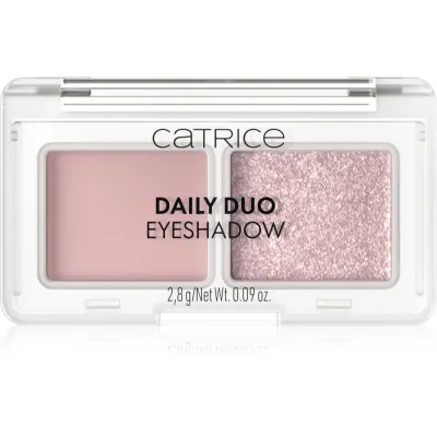 Catrice Daily Duo Eyeshadow duo fard ochi culoare 020 On The Go Rosé 2.8 g